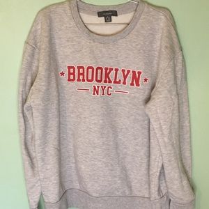 Grey Crewneck Sweatshirt